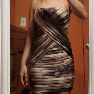 Guess strapless dress